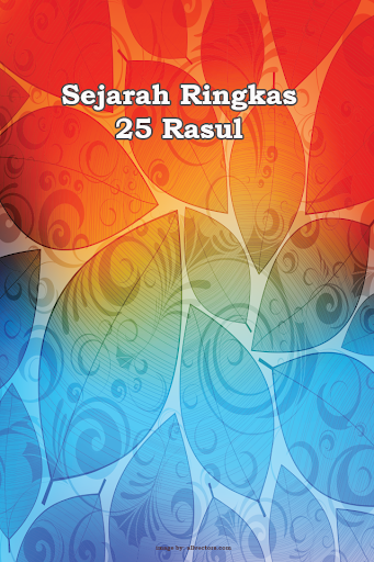 Android application Sejarah Ringkas 25 Rasul screenshort