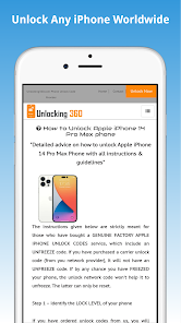 Captura de Pantalla 19 Unlock iPhone – All iPhones android