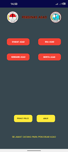 Android application PERSINAS ASAD APS screenshort