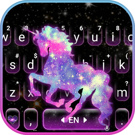 Night Galaxy Unicorn Keyboard  1.0 Icon