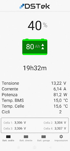 DSTek BMS Screen 2