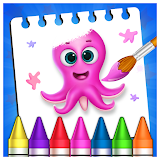 Learn & Coloring Kindergarten icon