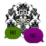 GO SMS - Damask 8 icon