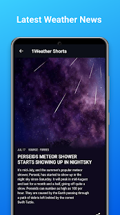 1Weather Forecasts & Radar Screenshot