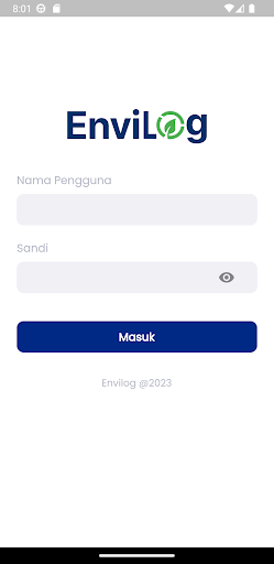 Android application Envilog PLB screenshort