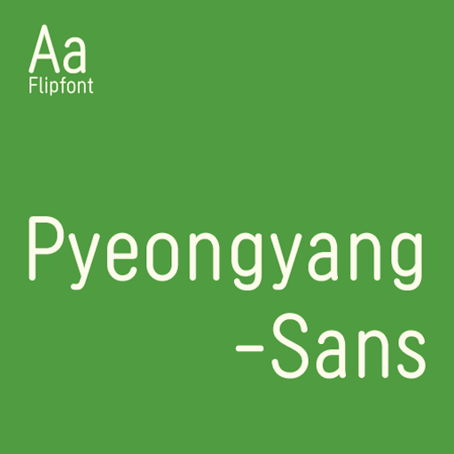 AaPyeongyangSans™ latin Flipfo