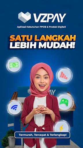Android application VZPAY: Pulsa & PPOB screenshort