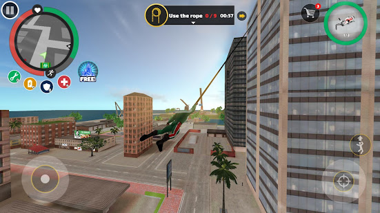 Rope Hero: Vice Town APK MOD – Pièces de Monnaie Illimitées (Astuce) screenshots hack proof 2