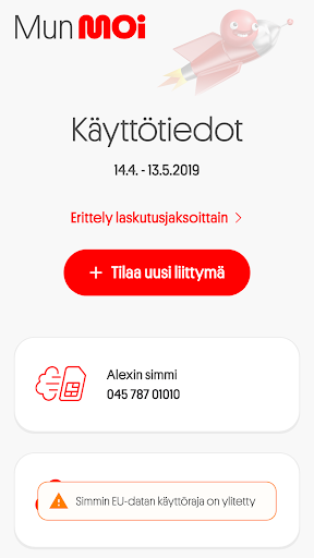 Android application Mun Moi screenshort