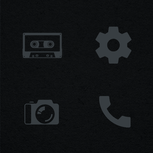 Murdered Out - Black Icon Pack 3.5.5 Icon