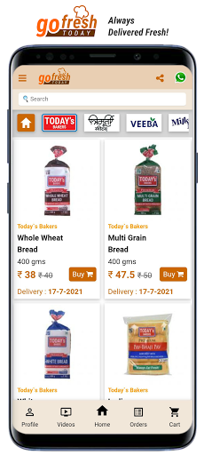GoFresh Today Screen 2