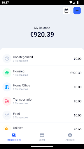 Android application Expense-Wise screenshort