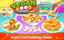 screenshot of Vegan Food Cooking Game