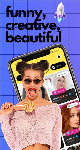 Flirter - Live video chat Screenshot 1 - AppWisp.com