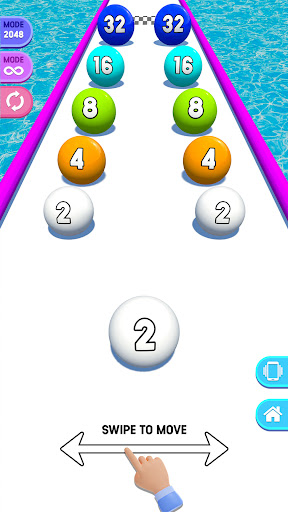Number Ball 3D - Merge Games Screen 2