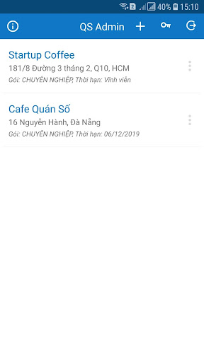 QS Admin Screen 3