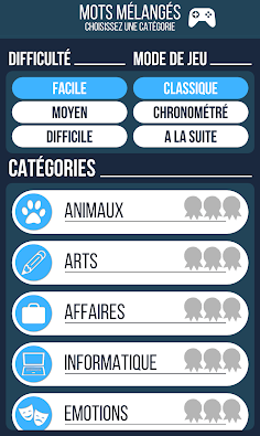 Mots mélangés - Screenshot 1