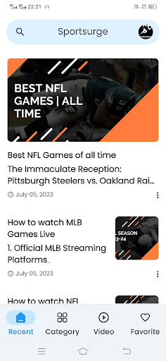 Sportsurge Screen 2