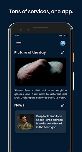 Android application Astropocket screenshort