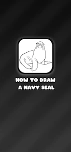 How To Draw a Navy Seal
