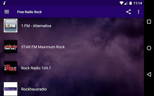 Free Radio Rock - Live Hard Ro Screenshot