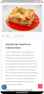 Recetas Microondas