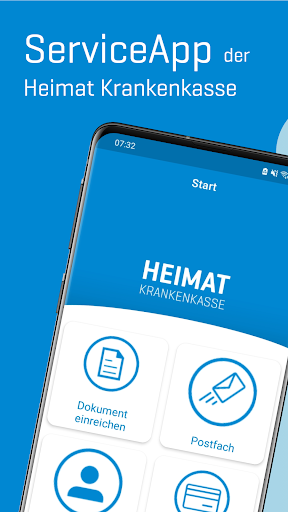 Android application Heimat Krankenkasse ServiceApp screenshort