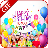 GIF Birthday Collection 2018 icon