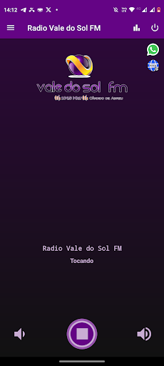 Radio Vale do Sol FM Screen 3