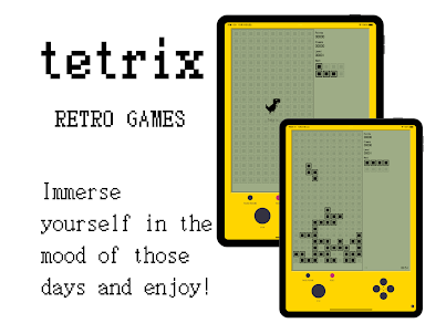 Tetris 1984 : jeu rétro simple