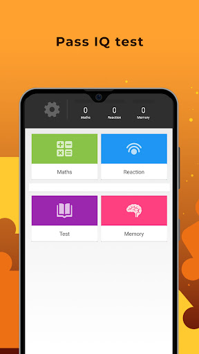 Android application IQ Test intelligence test screenshort