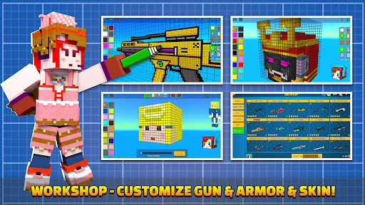 Cops N Robbers:Pixel Craft Gun - Action - games