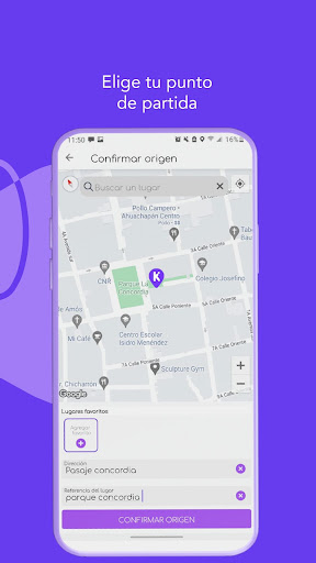 Android application Karro - conductor screenshort