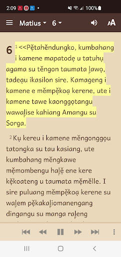 Sangir Bible Screen 3