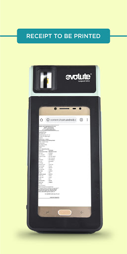 Android application Evolute Print Service screenshort