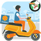Moto Pizza Delivery Rider icon