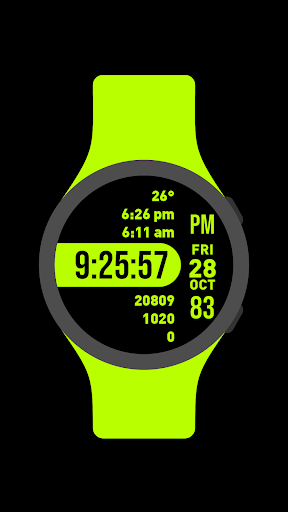 Focused Watch Face Screen 3