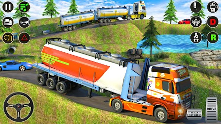 Oil Truck Driving: Truck Games