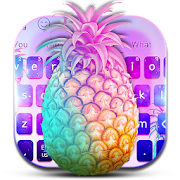 Vibrant Pineapple Galaxy Keyboard  Icon