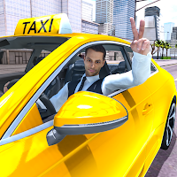 Yellow Cab City Taxi Driver