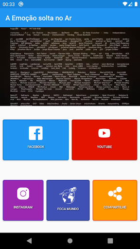 A Emoção solta no Ar