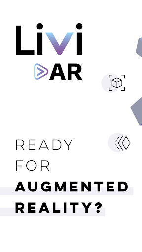 Android application Livi AR screenshort