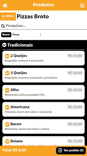 Zero 11 Pizzaria Screen 2