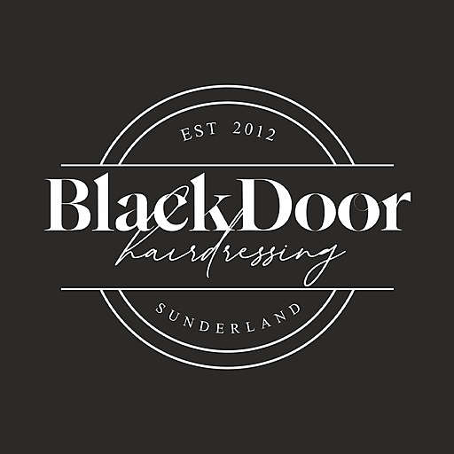 The Black Door Hairdressing logo