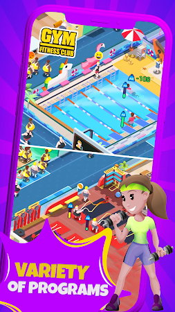 Game screenshot Fitness Club GYM Sport Tycoon apk download