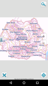 Map of Romania offline Unknown