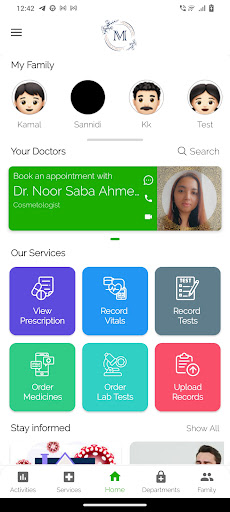 Android application MedSlim Clinic screenshort