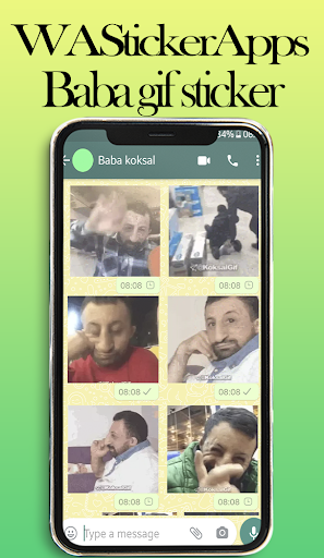 Koksal Baba Animated stickers WAStickerApps