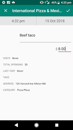 Visit Tracker Screenshot 2 - AppWisp.com