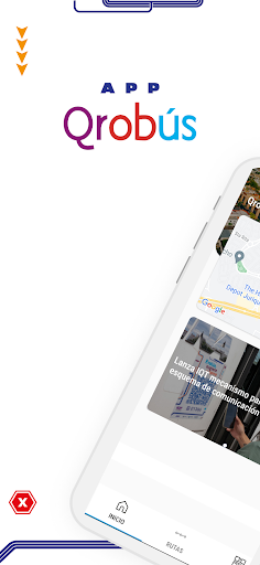 Android application Qrobus screenshort